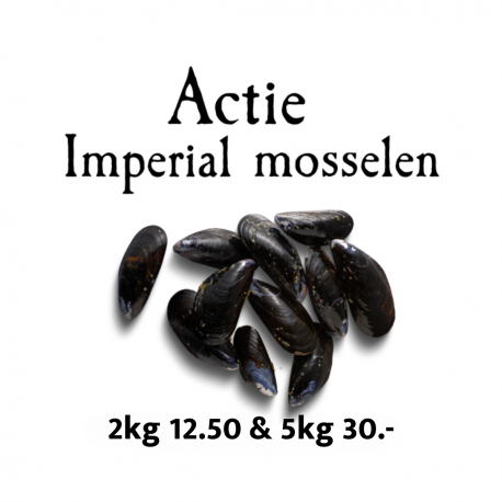 Kerst actie Imperial mosselen