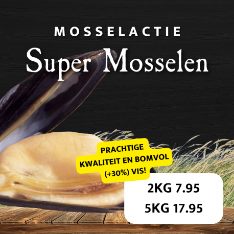 Mosselactie Jumbo mosselen